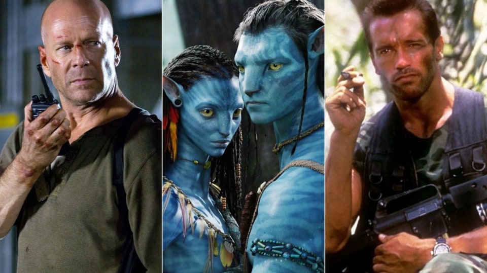 Smrtonosná past, Avatar a Predátor
